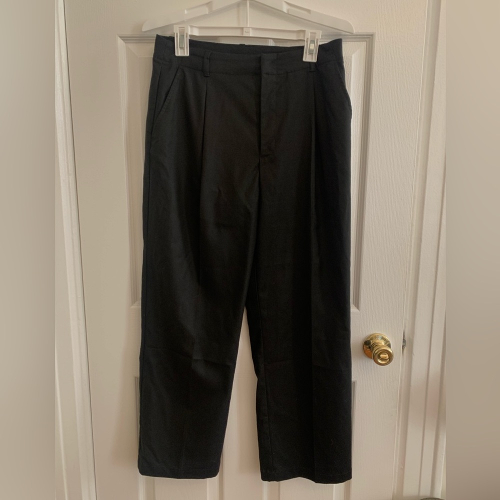 GAP petite black trousers